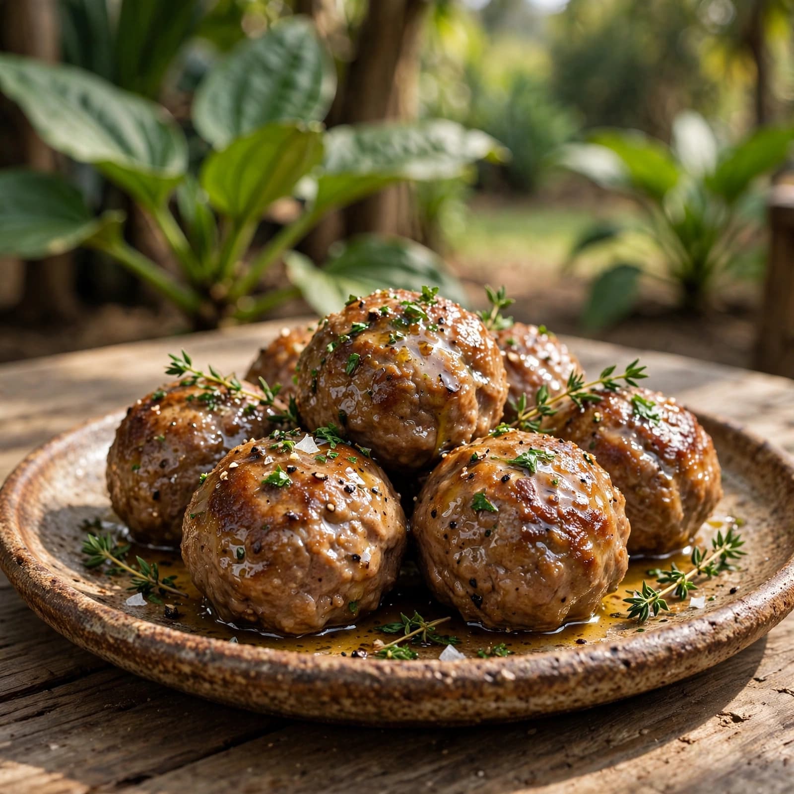 Albóndigas de Res con Huevo