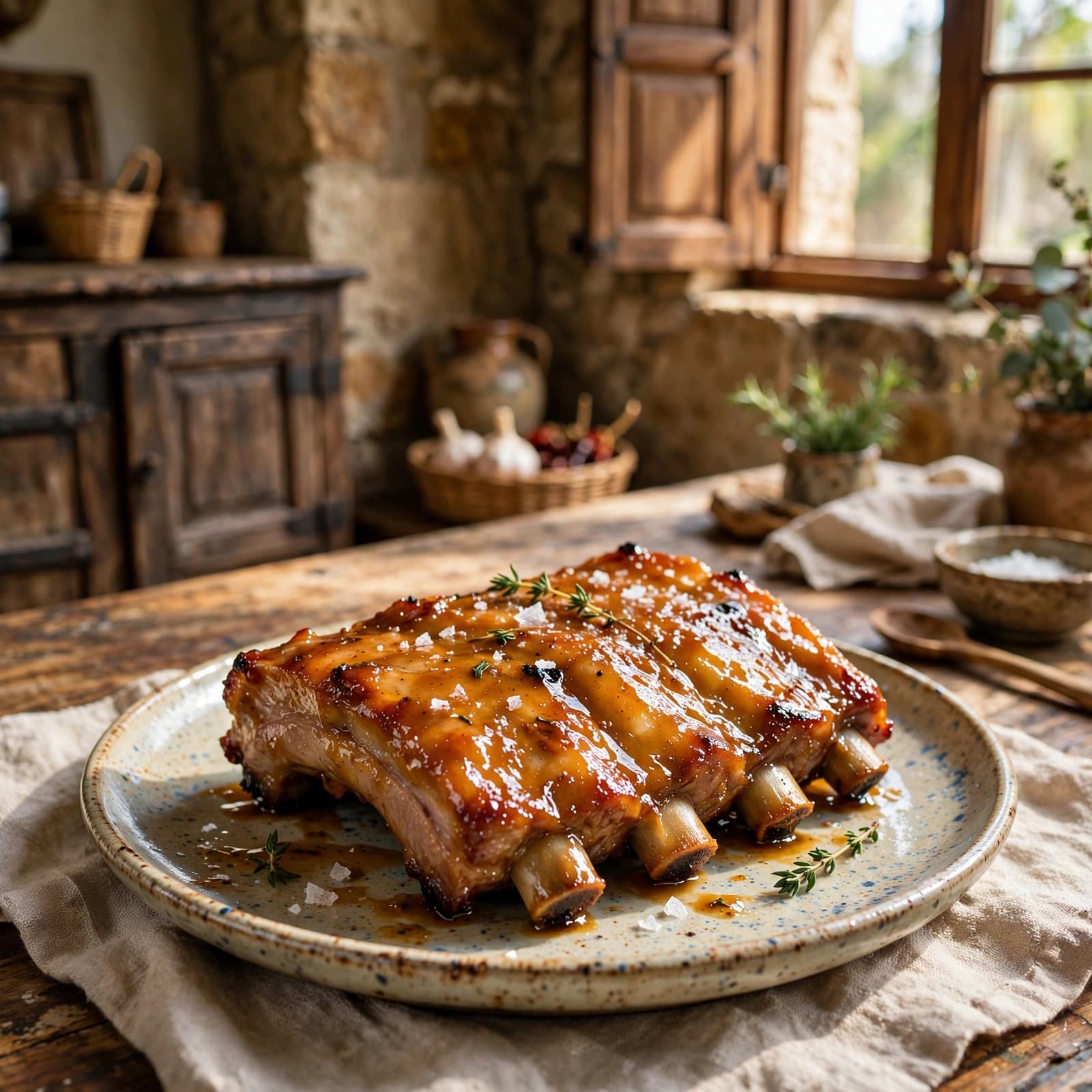 Costillas de Cerdo al Horno