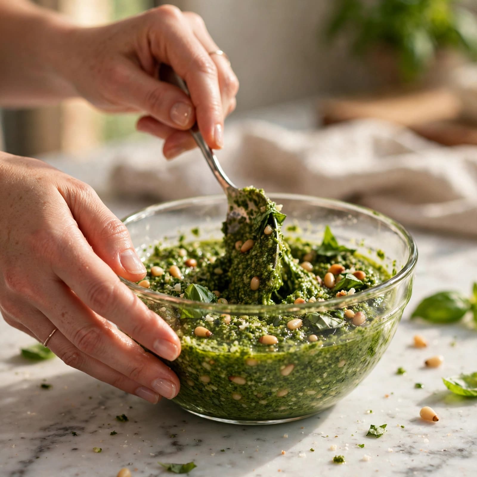Pesto de Albahaca