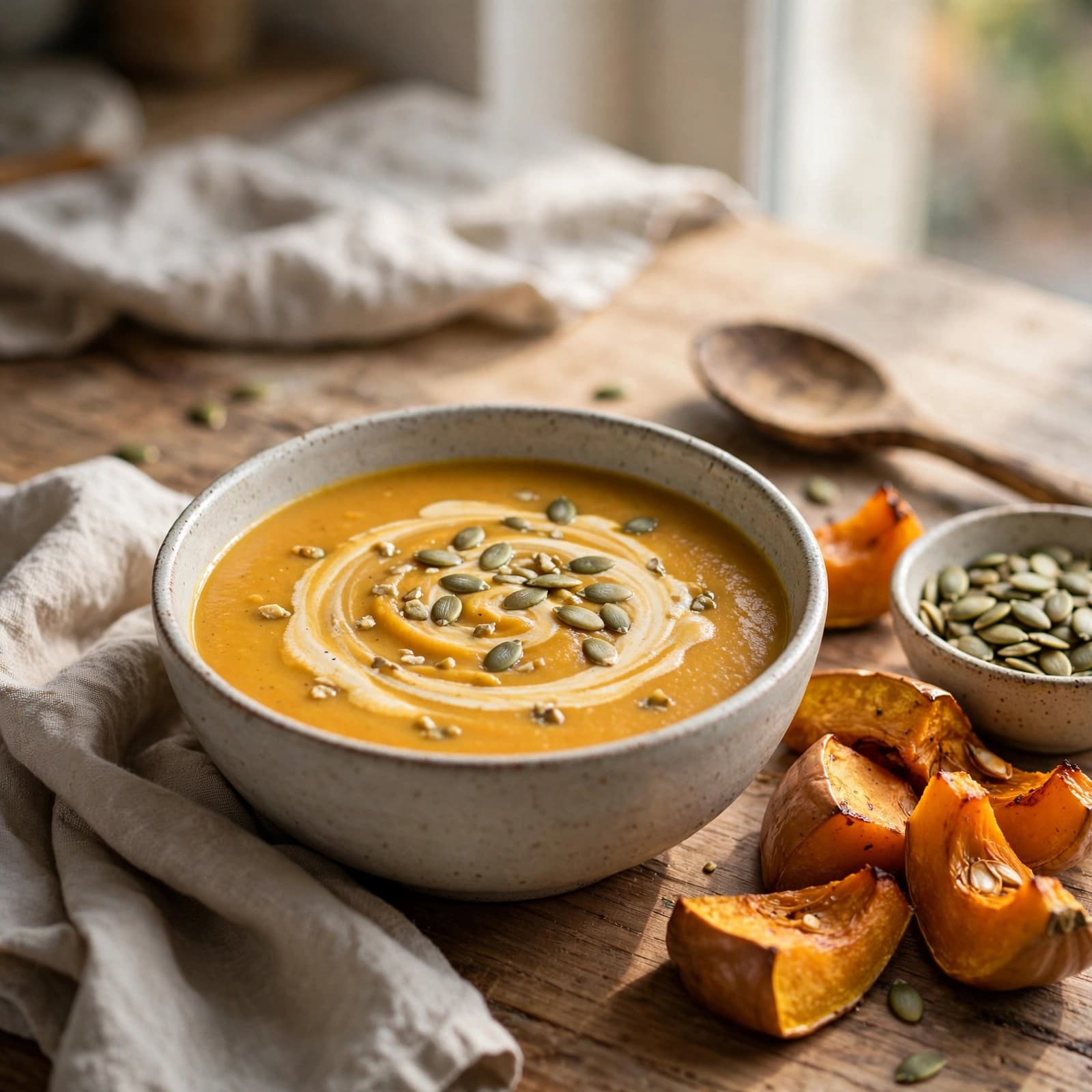 Crema de Calabaza Asada