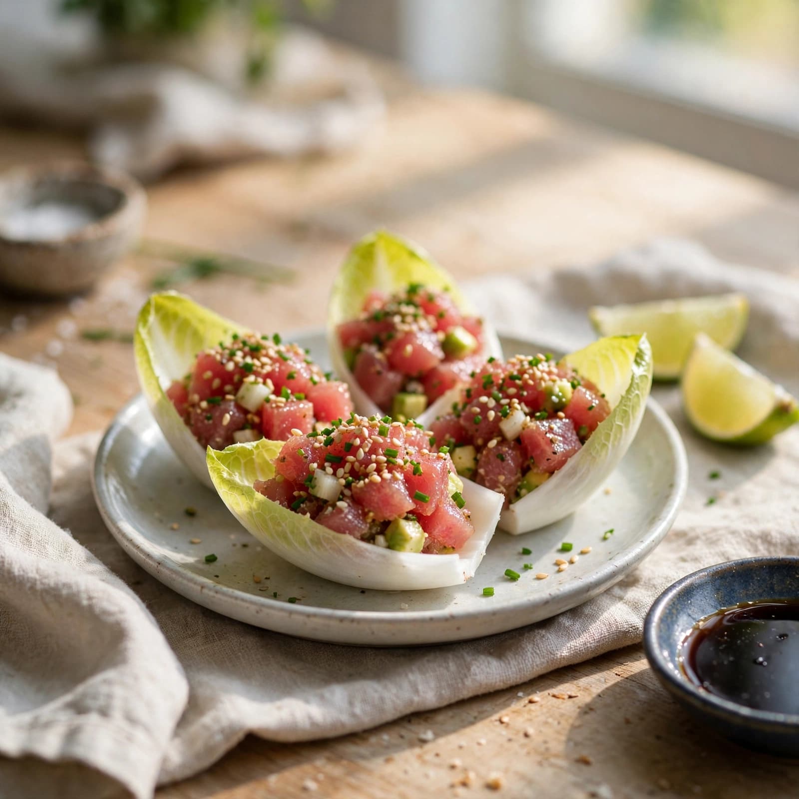 Tartar de Atún en Endivias
