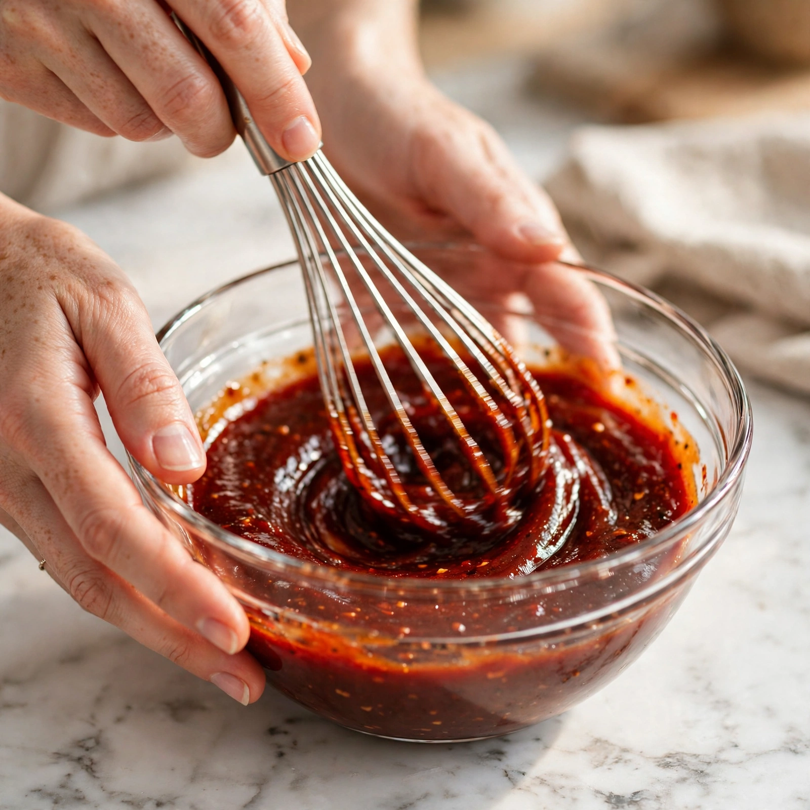 Salsa BBQ (Estilo Restaurante)
